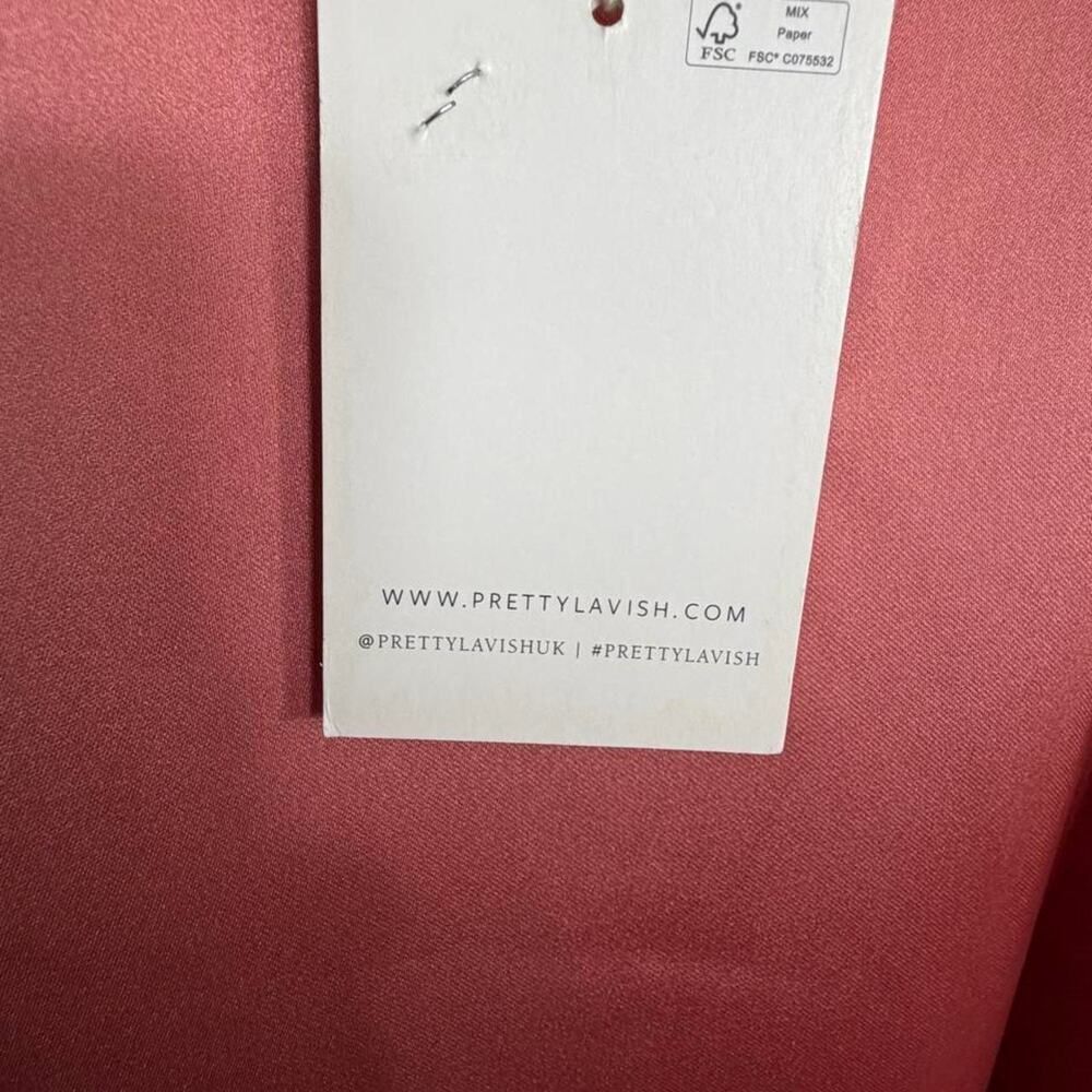 Pretty lavish satin slip dress - Picture 8 of 8